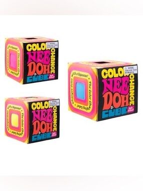 Nee Doh Color Change Cube Sensory Squish